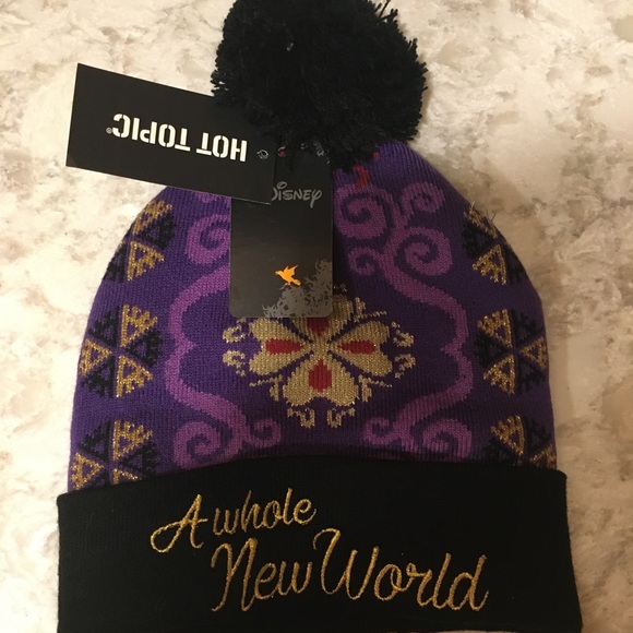 Hot Topic Other - Brand New Hot Topic Aladdin puff Beanie!